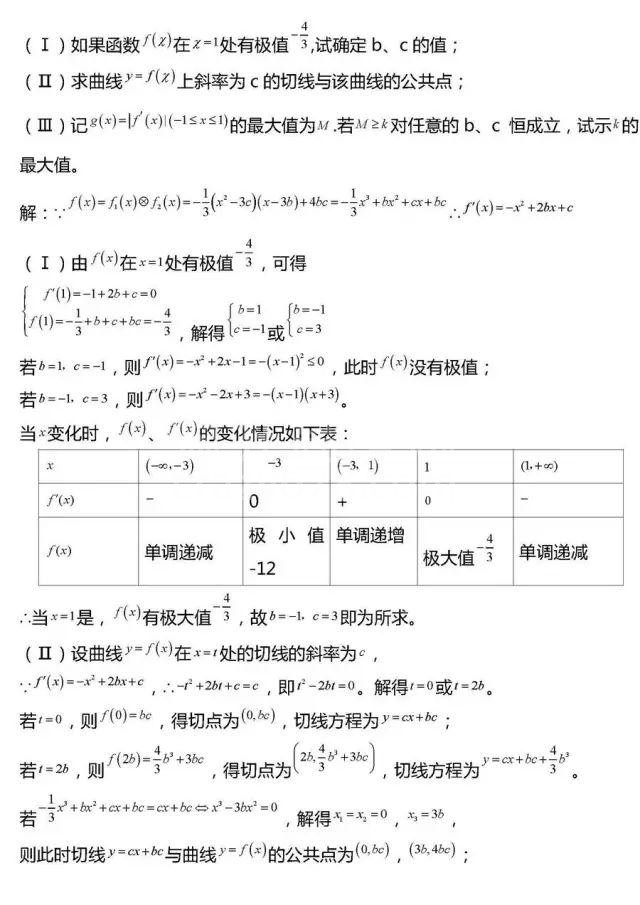 高考数学压轴题常考20组题型全汇总!冲击130分很有用!