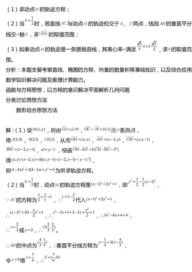 高考数学压轴题常考20组题型全汇总!冲击130分很有用!