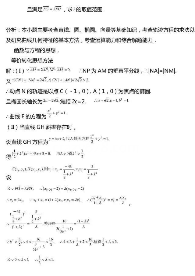 高考数学压轴题常考20组题型全汇总!冲击130分很有用!