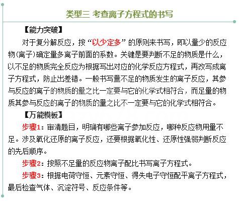 高考化学选择题满分攻略 七个题型三个步骤妥妥拿满分!
